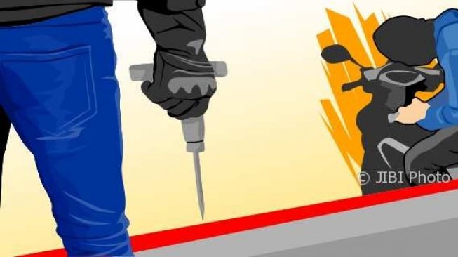Dikasih Tempat Menginap, Pria Ini Malah Bawa Kabur Motor Warga di Sragen