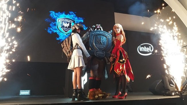 Acer Predator Triton 300 diluncurkan di Jakarta, Rabu (23/10/2019). [Suara.com/Lintang Siltya Utami]