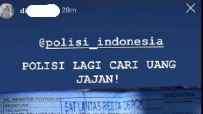 Wanita Sebut Polisi Cari Uang Karena Menilangnya, Akhirnya Malu Sendiri