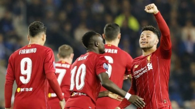 Liverpool Hantam Genk 4-1, Alex Oxlade-Chamberlain Cetak Dua Gol