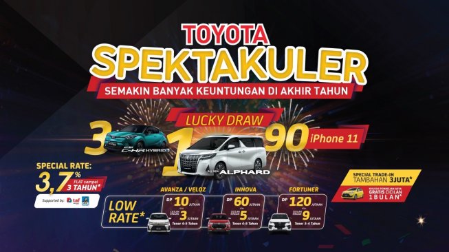 Hadir di 7 Kota Indonesia, Toyota Spektakuler Beri Banyak Keuntungan