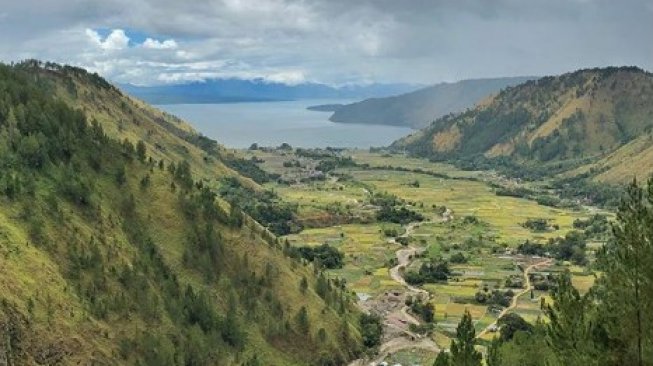 Lembah Bakkara di Sumatera Utara. (Instagram/@espix)