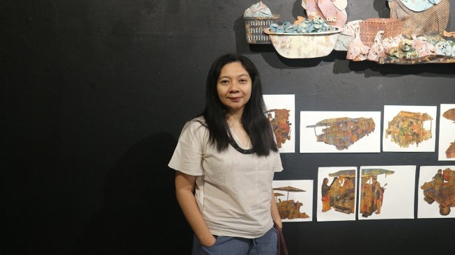 Alia Swastika, Direktur Yayasan Biennale Yogyakarta (Suara.com/Yasinta)