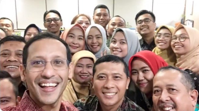 Kenalan dengan Pegawai Kemdikbud, Nadiem Dipanggil 'Mas Menteri'