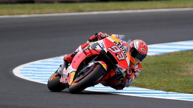 Angin Kencang, Kualifikasi MotoGP Australia Diundur Minggu Pagi