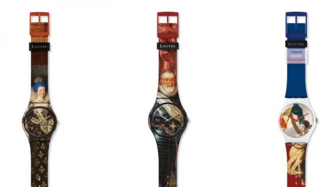 Kolaborasi Swatch dan Louvre, Ada Mona Lisa di Jam Tangan