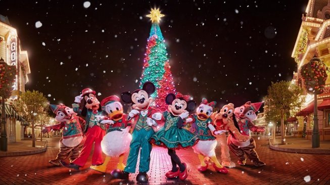 5 Cara Seru Rayakan Natal di Hong Kong Disneyland Resort