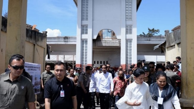 Presiden Jokowi di Wamena. (Dok Setpres)