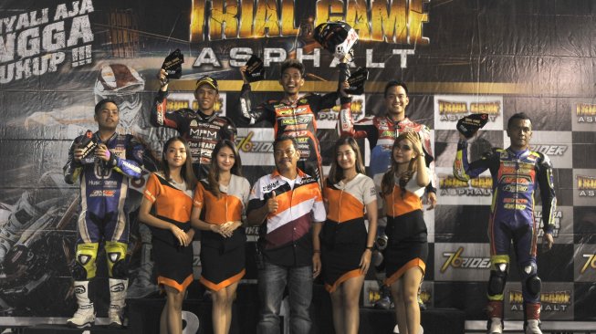 Podium Trial Game Asphalt Malang [istimewa]