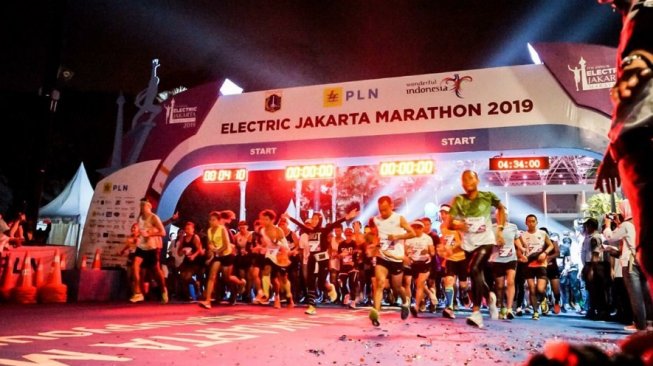 Tawarkan Rute Unik, Electric Jakarta Marathon 2019 Diramaikan Peserta Asing