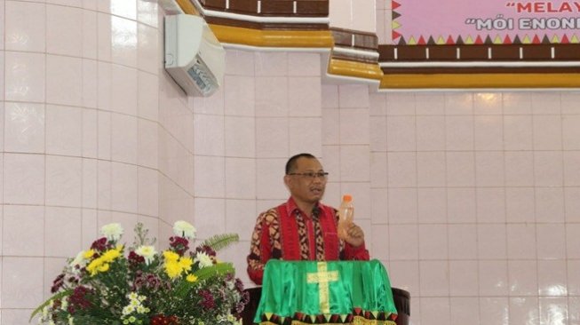 HUT BNKP ke 40, Ini Pesan Plt. Wali Kota