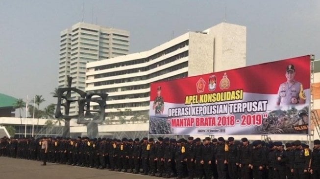 Setahun Berjalan, Operasi Mantap Brata Pengamanan Pemilu Selesai