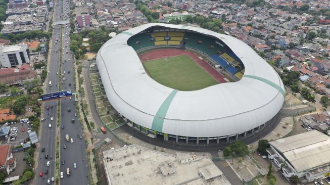Layar Besar Disiapkan di Stadion Patriot Bekasi untuk Nobar Timnas Indonesia U-19 vs Vietnam