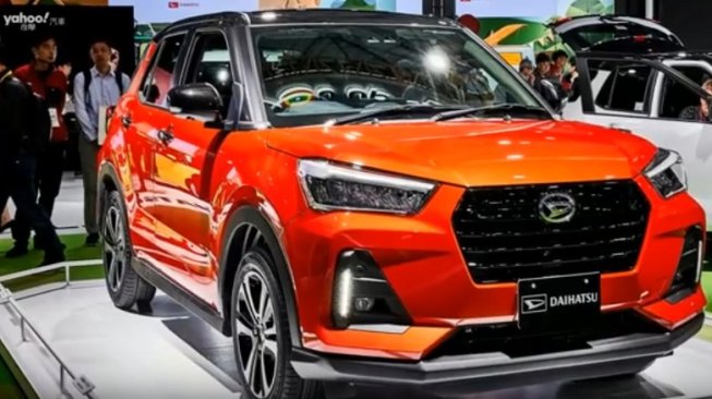 Daihatsu Rocky yang muncul di Tokyo MOtor Show 2019 bersama saudara kembarnya, Toyota Rise [screen shot YouTube: Yahoo! tv].