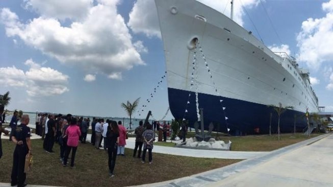 Pemkab Bintan Tak Izinkan Hotel Kapal Doulos Phos Beroperasi