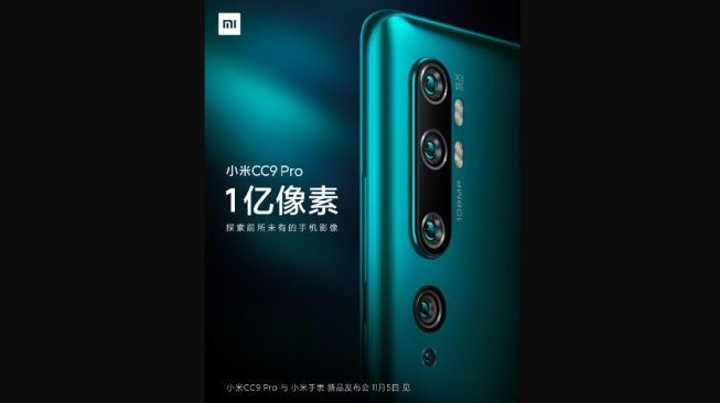 Mengintip Spesifikasi Xiaomi Mi Note 10 Pro yang Masuk Indonesia 4 Januari - Suara.com