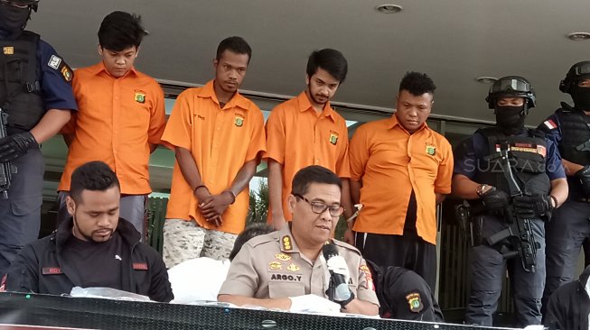 Modal Badan Gede, Tukang Palak di JPO Semanggi Dibekuk Polisi