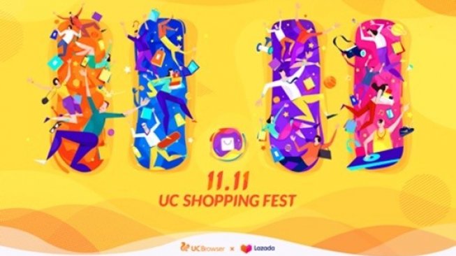 UC Browser dan Lazada ikut ramaikan festival 11.11. [UC Browser]