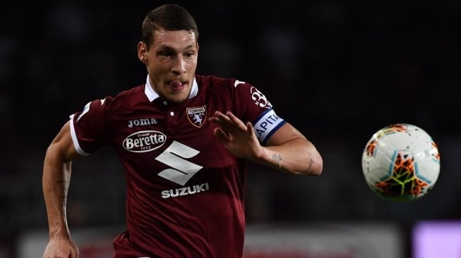 Penyerang Torino, Andrea Belotti. [Marco Bertorello / AFP]