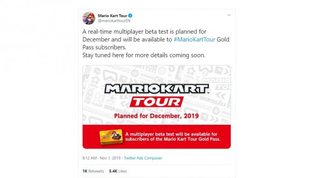 Mariokart Tour. [Twitter]