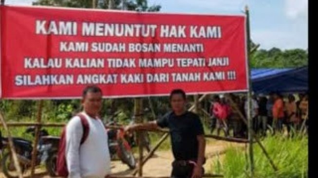 Tak Tepati Janji, Warga Minta PT AAK Angkat Kaki dari Melawi