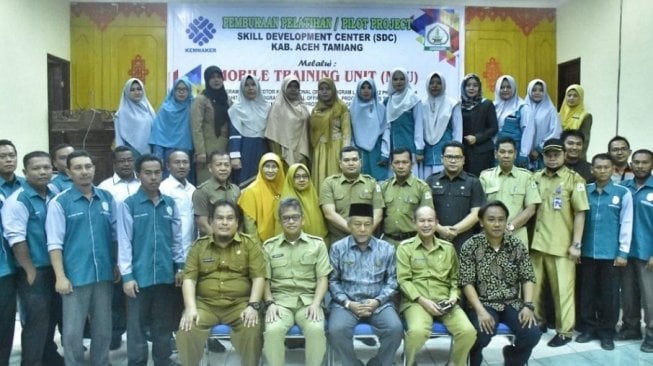 Ratusan Peserta Ikut Pelatihan Skill Development Center di Aceh