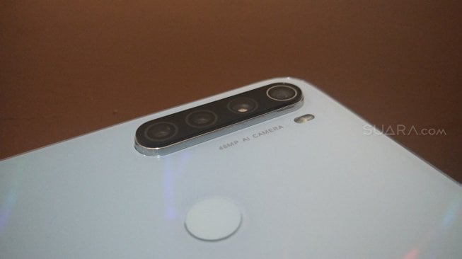 Redmi Note 8. [Suara.com/Tivan Rahmat]