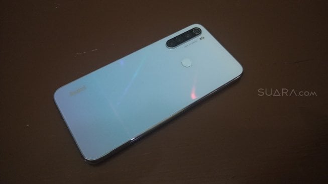 Redmi Note 8. [Suara.com/Tivan Rahmat]