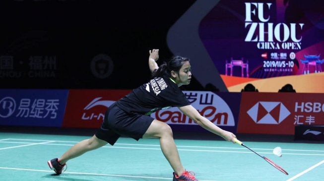 Fuzhou China Open 2019: Taklukan Wakil AS, Gregoria 'Galau'