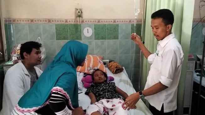 Kondisi Enam Siswa Korban Ambruknya Atap SD Gentong Mulai Membaik