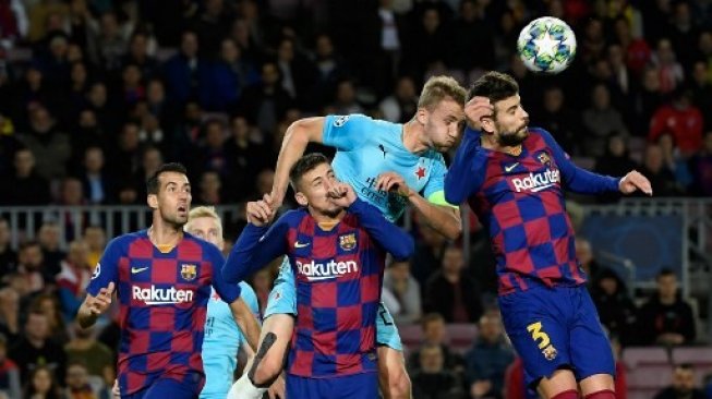 Pique: Kalau Mainnya Barca Gini-gini Saja Mustahil Juara Liga Champions