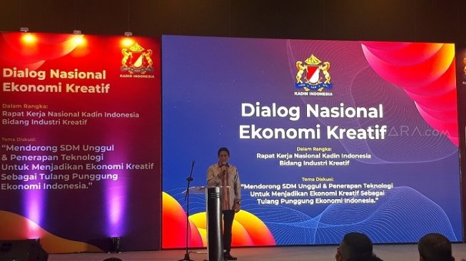 Pidato di Acara Kadin, Sandiaga: Saya Pengangguran, Gak Punya Kerjaan