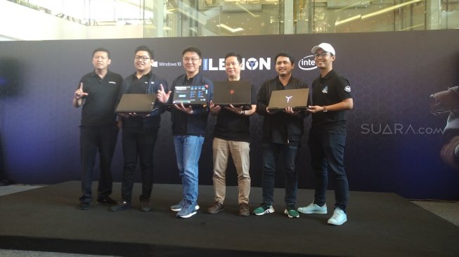 Lenovo menggelar Rise of Legion (RoL) dan grand final Legion of Champions Seri IV (LoC IV) di Jakarta, Kamis (7/11/2019)