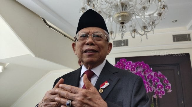 Santri Harus Berperan Jaga NKRI di Tahun Politik, Maruf Amin: Jangan Sampai Ada Fanatisme Capres