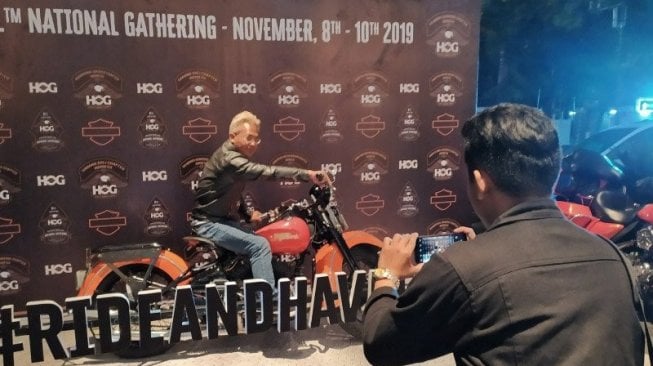 Komunitas Harley-Davidson se-Indonesia Berkumpul di Bandung