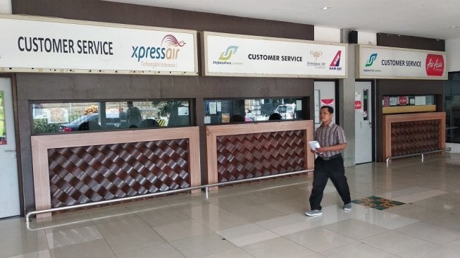 Bandara Adisucipto Yogyakarta - (SUARA/Baktora)