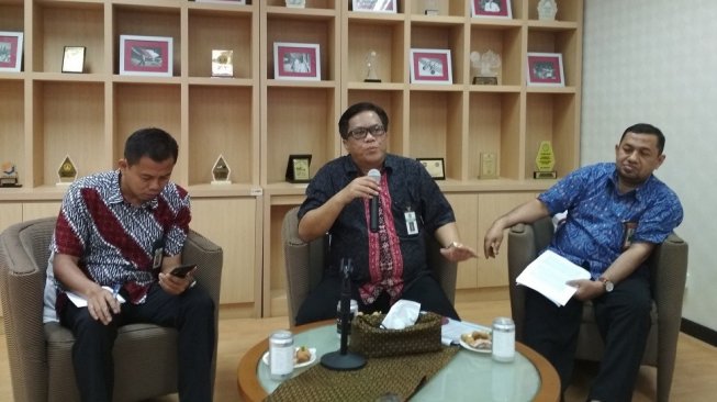 Direktur Penilaian Direktorat Jenderal Kekayaan Negara (DJKN) Kementerian Keuangan (Kemenkeu) Kurniawan Nizar. (Suara.com/Fadil)