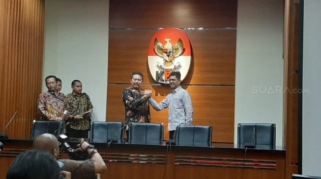 Temui Pimpinan KPK, Jaksa Agung Ingin Sinergi Kedua Lembaga Terus Meningkat