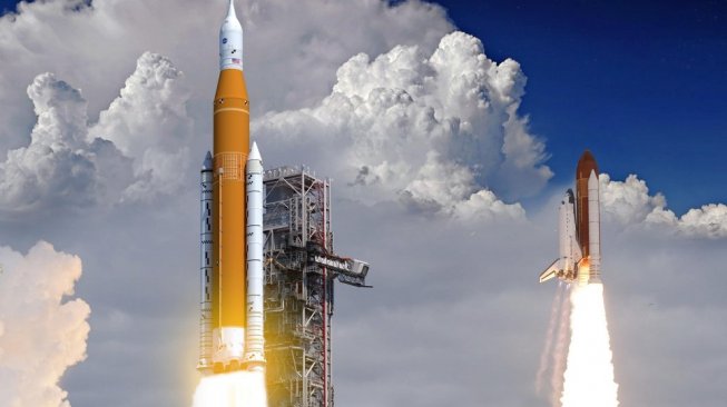 Space Launch System (SLS). [Nasa Space Flight]