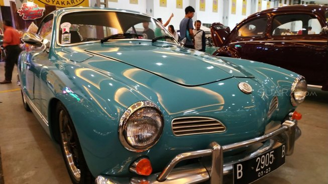 VW Karmann Ghia di Jogja Volkswagen Festival 2019. (Mobimoto.com/Praba Mustika)