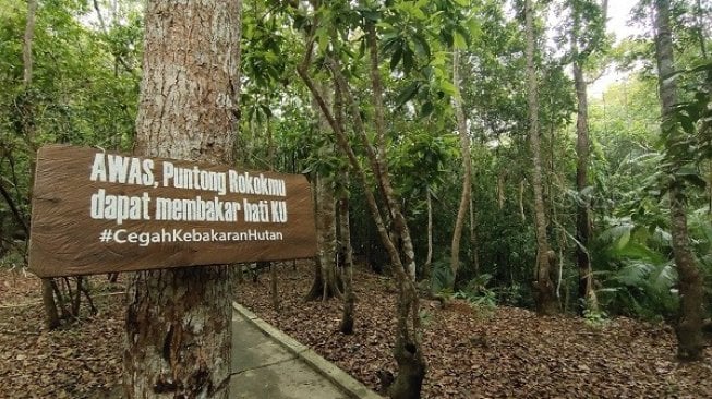 Bukit Peramun, Belitung. (Suara.com/Pebriansyah Ariefana)