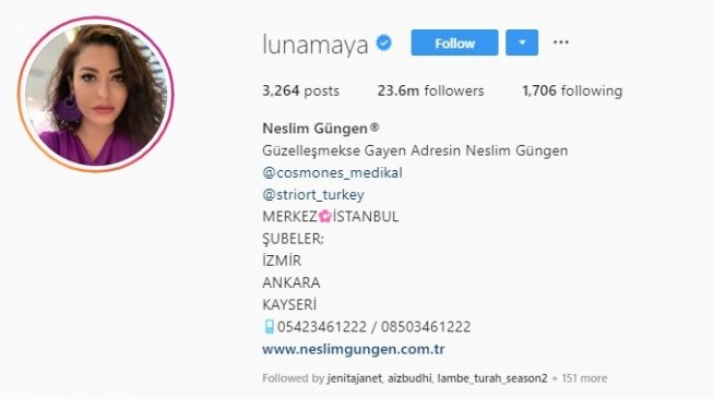 Instagram Luna Maya di-hacker orang Turki