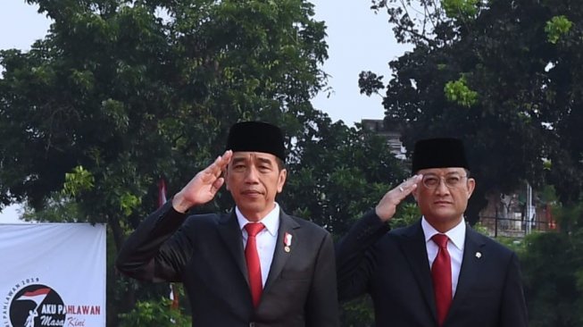 Presiden Ajak Seluruh Elemen Bangsa Teruskan Perjuangan Para Pahlawan