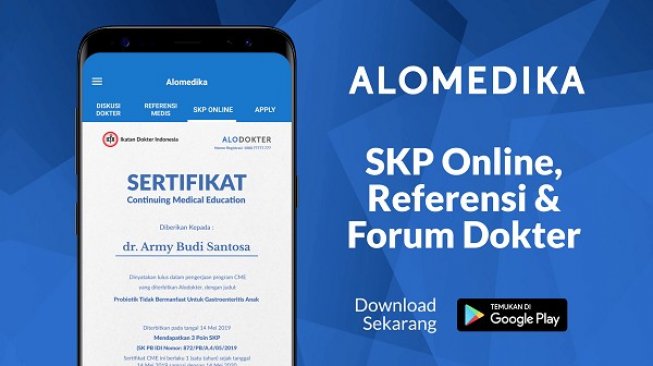 Gandeng IDI, Alodokter Luncurkan Alomedika