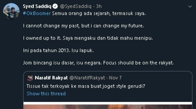 Foto Dirinya Dugem Viral, Menpora Saddiq Angkat Bicara
