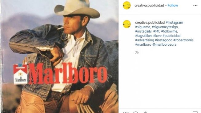 Robert C. Norris meninggal dunia (Instagram/@blixtster)