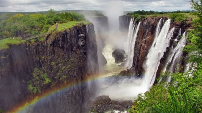 Air terjun Victoria, Zambia. (Shutterstock)