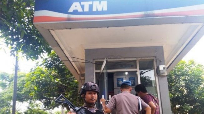 ATM BRI di Mapolres Lebak Dirusak, Pelakunya Diduga Anggota Polisi