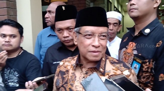 Doa Ketua PBNU untuk Mendiang Gus Sholah