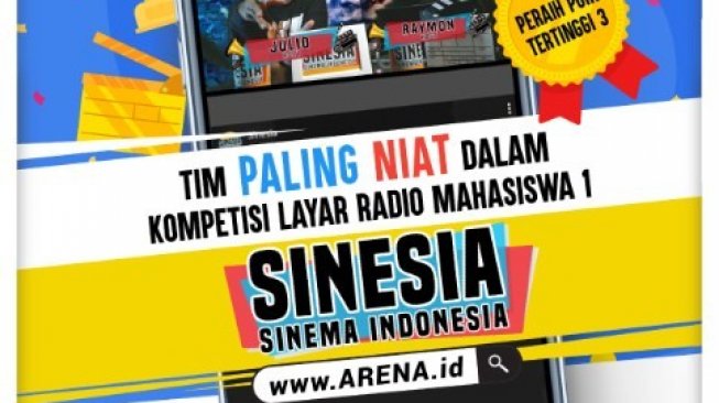 Kompetisi Layar Radio Mahasiswa 1 Umumkan 5 Pemenang